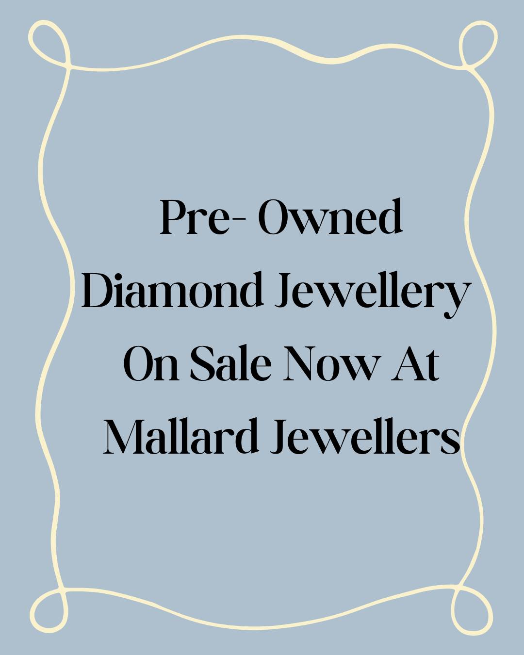 Brilliant savings ✨ Diamond jewellery on sale up to 40%. Visit in store or online for more.
www.mallardjewellers.co.uk