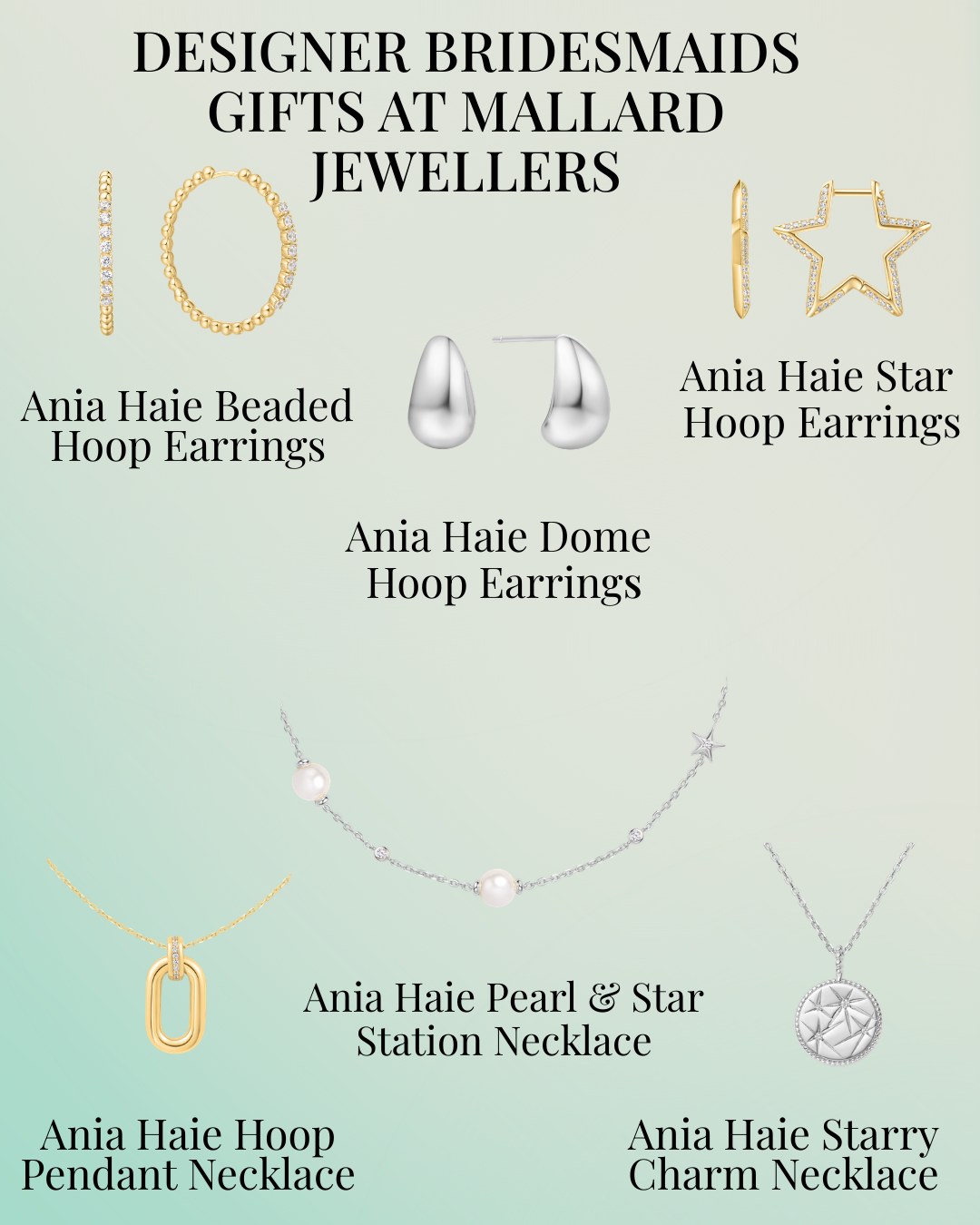 ✨ Designer Bridesmaids Gifts ✨
Say thank you in style with beautifully crafted pieces from Mallard Jewellers 💎
From delicate necklaces to timeless earrings, our designer collections offer the perfect way to celebrate the ones who stand by your side on your special day. Elegant, meaningful, and made to be treasured long after “I do.” 🤍
Because your bridesmaids deserve a little sparkle too ✨
#BridesmaidsGifts #WeddingJewellery #MallardJewellers #SayThankYou #BridalStyle #giftinspiration
www.mallardjewellers.co.uk