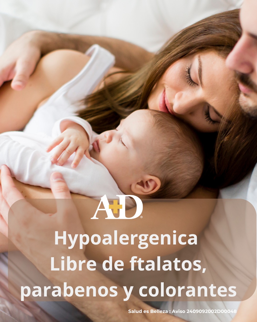 ¿Sabías que las pomadas A+D están completamente libres de parabenos, ftalatos y colorantes? Un cuidado para la tranquilidad de mamá y papá. 🥰
Diseñadas para ayudar a proteger la piel en cada cambio de pañal, tenemos la opción para cada momento:
💙 A+D Cuidado Intenso
💛 A+D Original
Ambas brindan una barrera protectora de máxima suavidad, pero cuéntanos... ¿cuál es tu favorita para el día a día? ¿La transparente o la blanca? 👇💬
#CuidadoDelBebé #PielDelicada #EsencialesDeBebé #LibreDeParabenos #RutinaDeBebé #PielSuave
