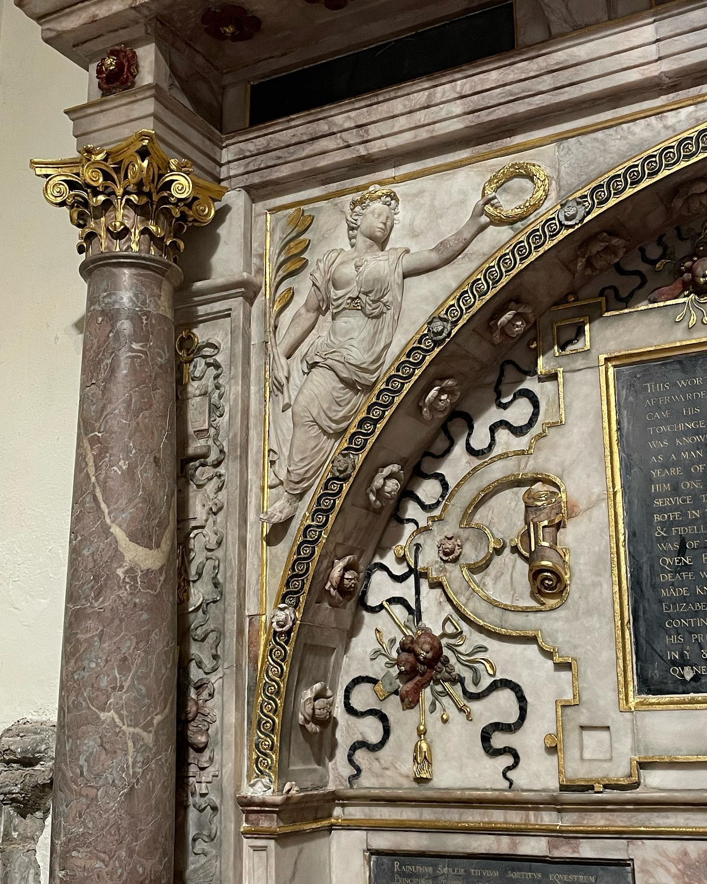 It’s great to see the Sadlier Monuments back in their prime at St Mary, Standon.
Thanks to Michelle Pepper and Sally Strachey Historic Conservation.