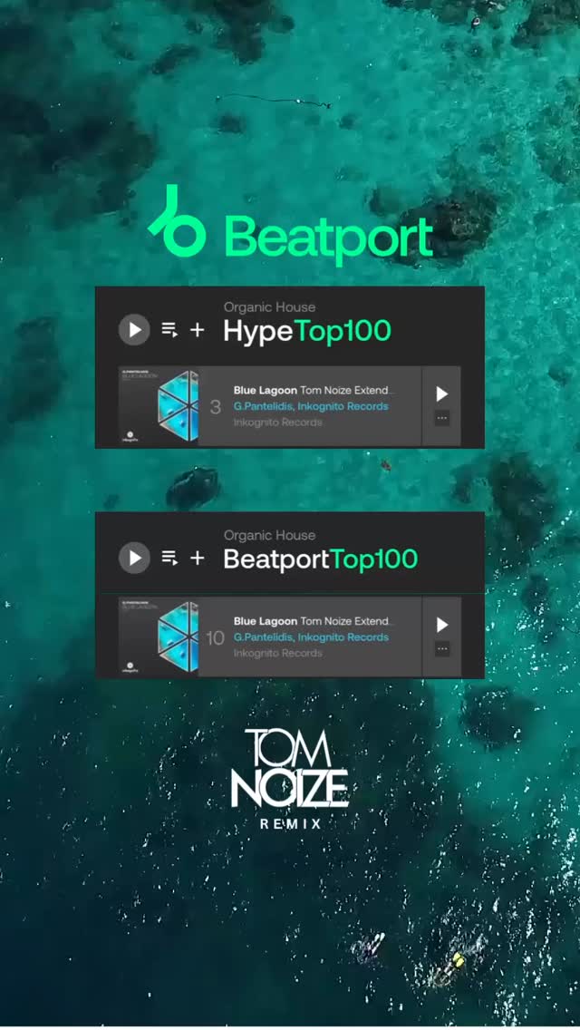 My remix of Blue Lagoon by @g_pantelidis.music climbed to number 10 on the Beatport Organic House Chart Top100 and number 3 on the Organic House Hype Chart 😎 Thanks for all your support! 🌴
@beatport @inkognitorecords
#dubaidj #musicproducer #dubaientertainment #dubaievents
