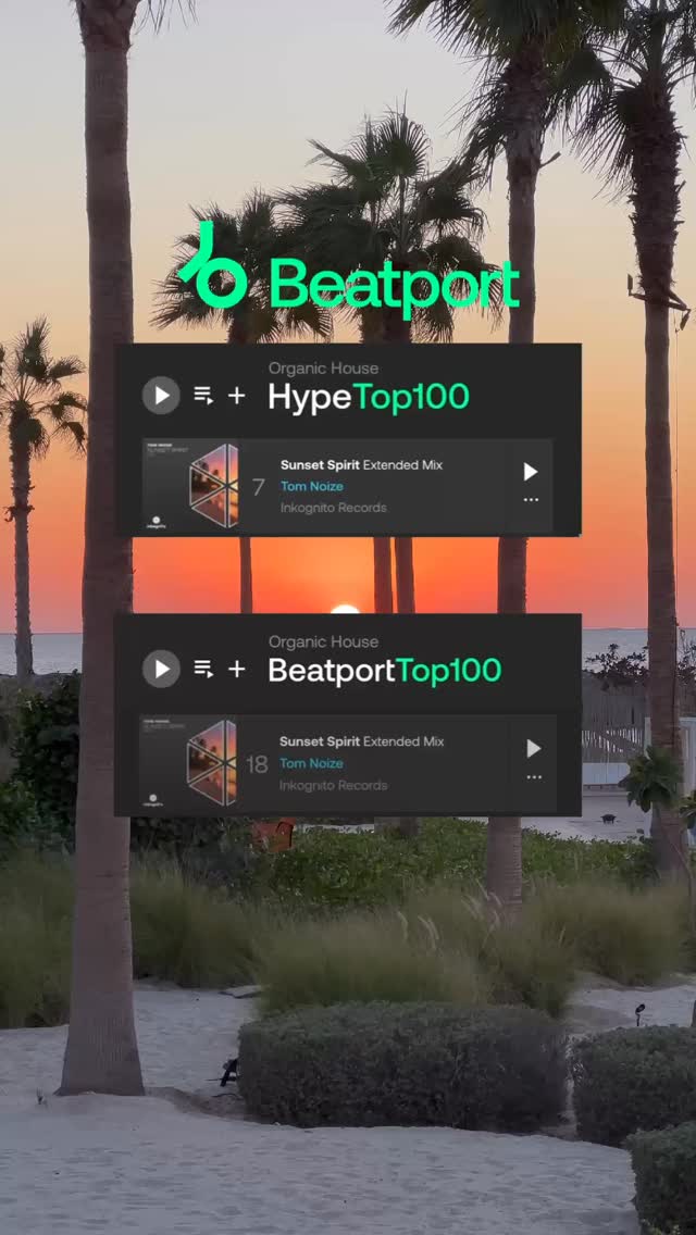 Sunset Spirit is nr7 on the Beatport Organic House Hype Chart and nr18 on the main Organic House Top100! 🤩🙏🙏🙏🤍
Thanks for your support!
@beatport @inkognitorecords
#dubaidj #musicproduction #musicproducer #sunset #dubaimusic #dubaisunset