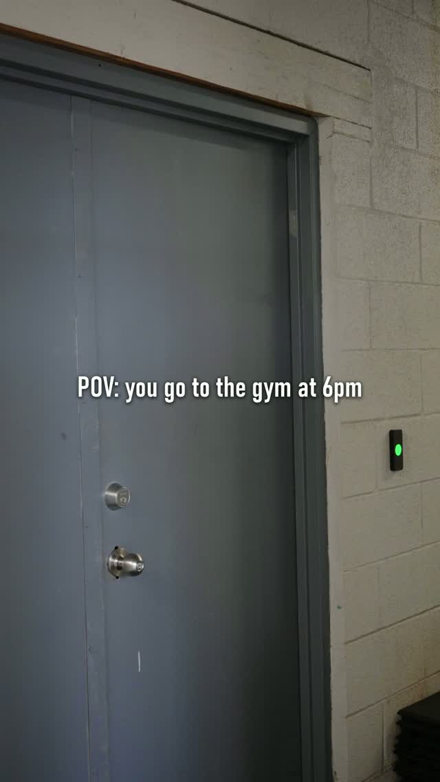 6pm and the floor is yours.