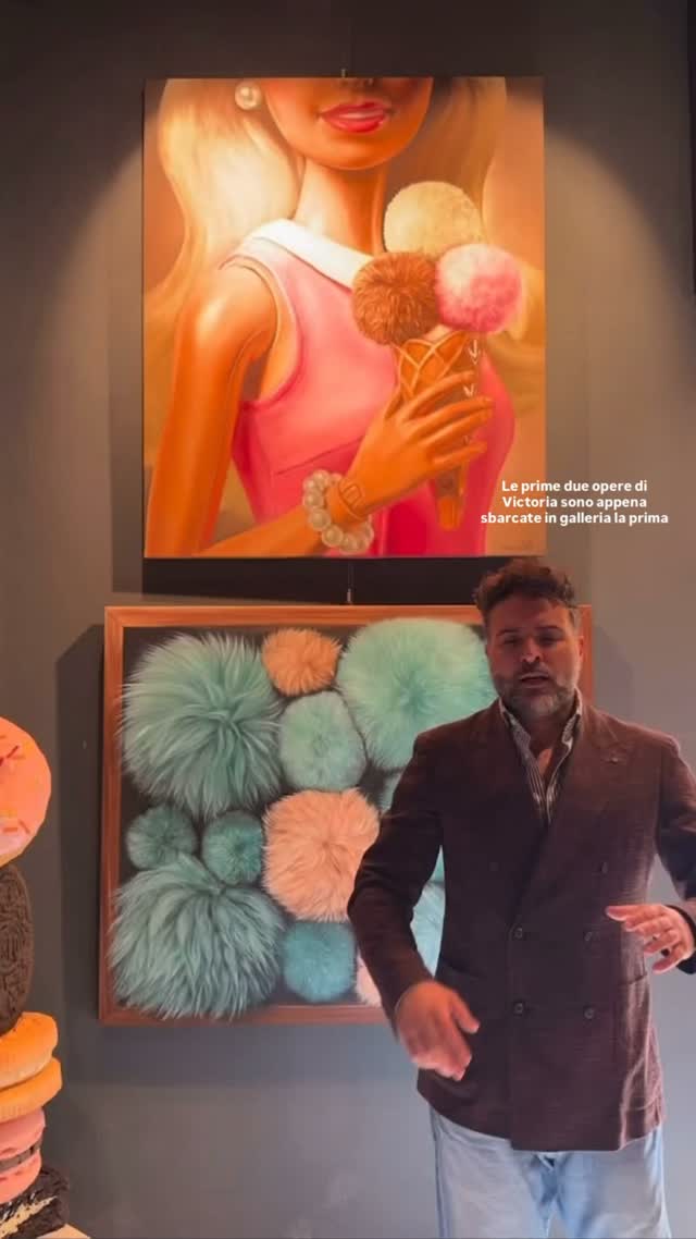 A big thank you to Daniele for sharing my work with art lovers!
Discover my Barbie X with a fluffy ice cream and my large, framed Fluffy painting, celebrating the beauty of hyperrealistic details and textures.
I warmly invite you to visit the @danielecomelli_art and see these artworks in person. Come and discover every detail up close!
Thank you, Daniele, for your support
#fineart #oilpainting #artgallery #galleryexhibition #artgalleryshow