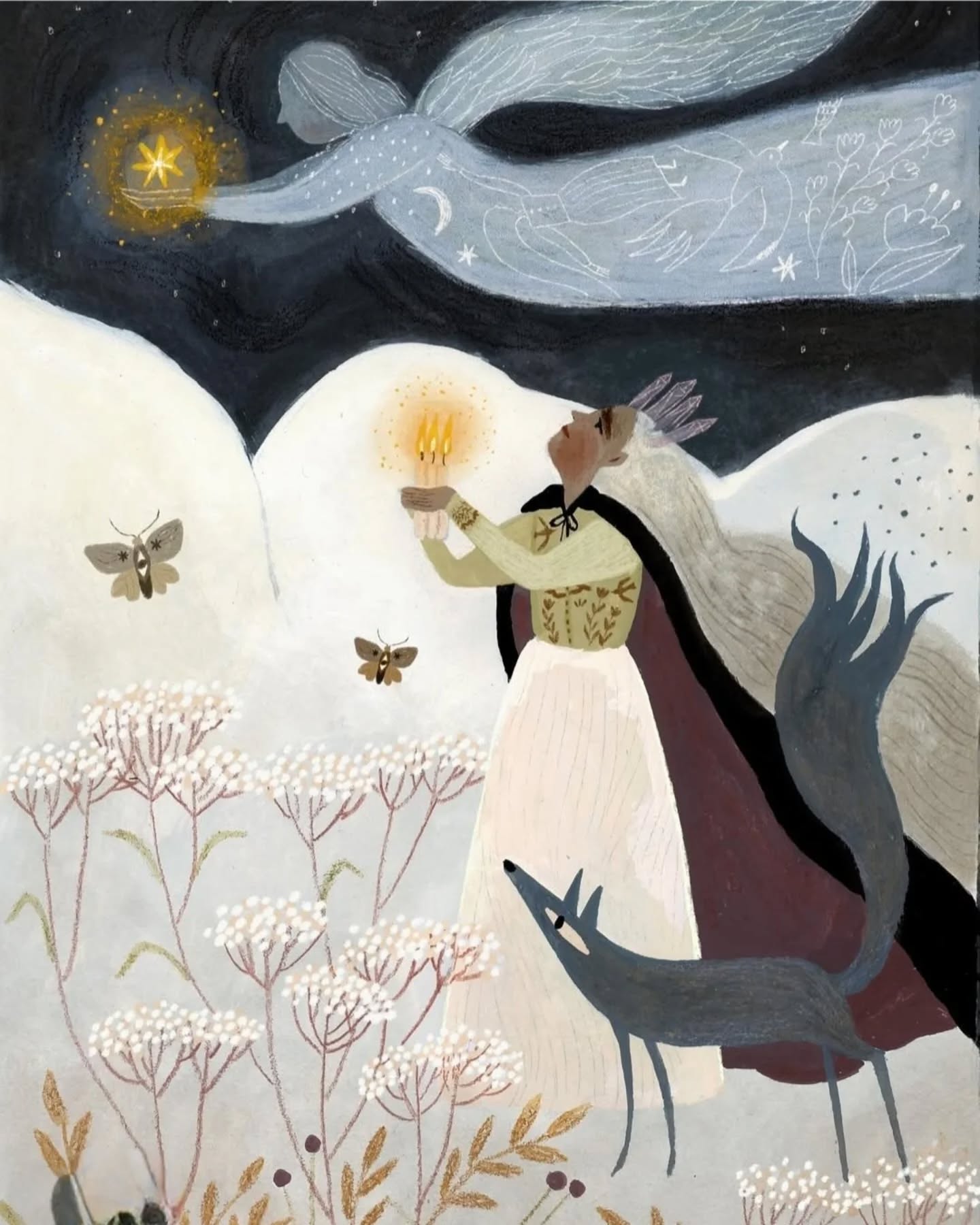 Merry Christmas 🕯
Beautiful image by @tijanadraws