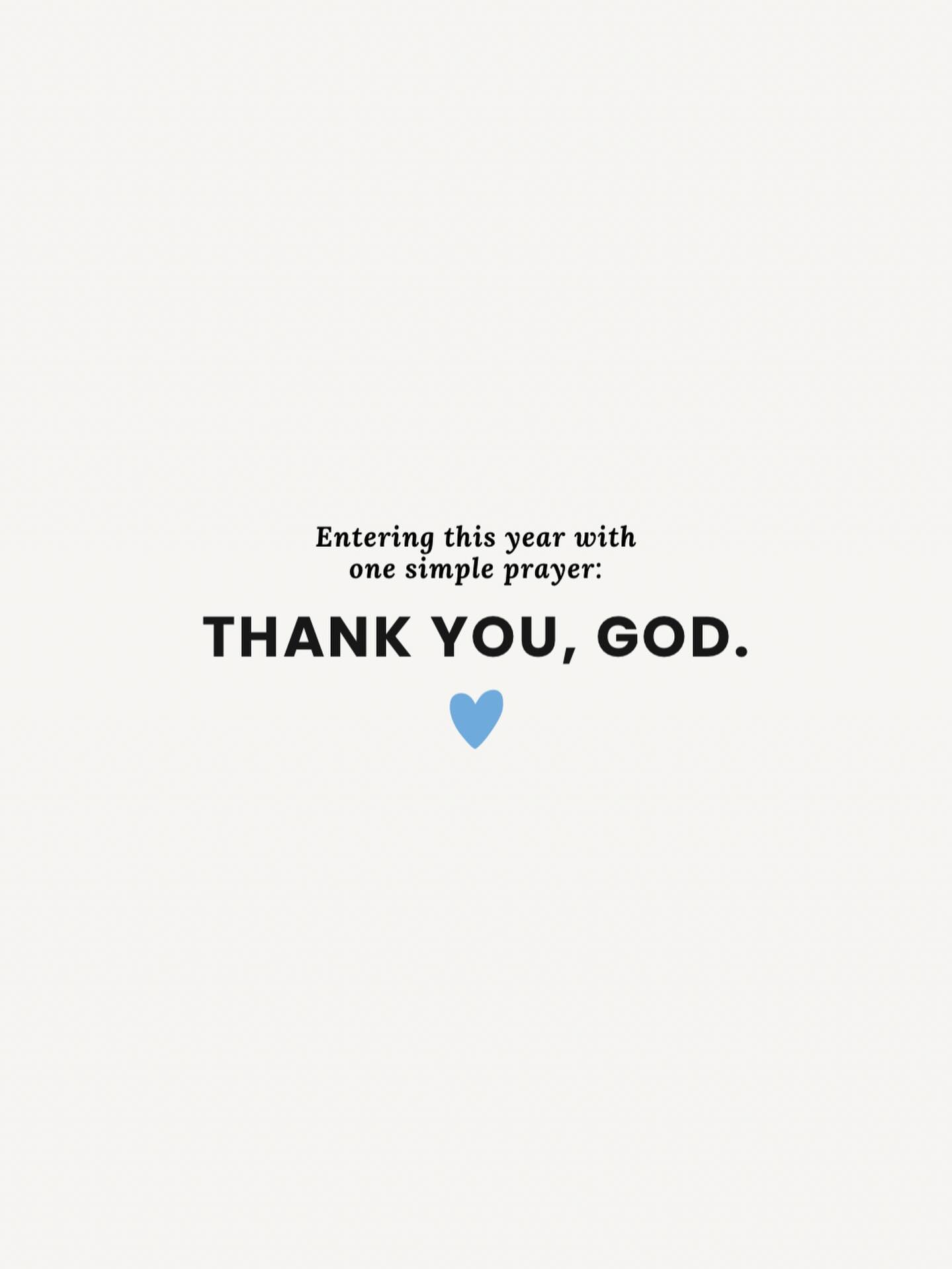 β¨NEW YEAR. SAME GOD. β¨ Thank You for every lesson, every mercy, and every moment You carried us through. ππΌ
βIn everything give thanks; for this is the will of God in Christ Jesus for you.β
| 1 Thessalonians 5:18
βΉ
βΉ
βΉ
#ThankYouGod #GratefulHeart #AllGloryToGod #GodIsFaithful #ByHisGrace NewYearWithGod EnteringTheNewYear FaithOverFear OrthodoxChristian ChristCentered TrustInGod GodsMercy WalkingWithChrist FaithJourney GiveThanks
