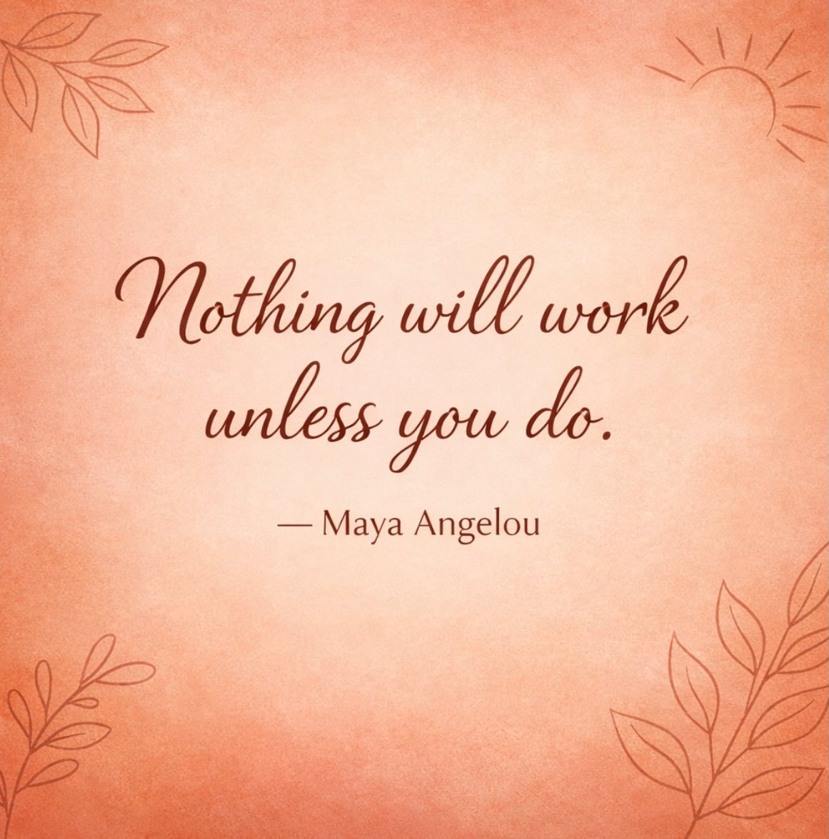 ✨ “Nothing will work unless you do.” – Maya Angelou
Take that first step today, mama. Your goals, your growth, your life—start showing up for yourself. 💪🌿 #ResilientMama #EmpoweredWomen #YouGotThis