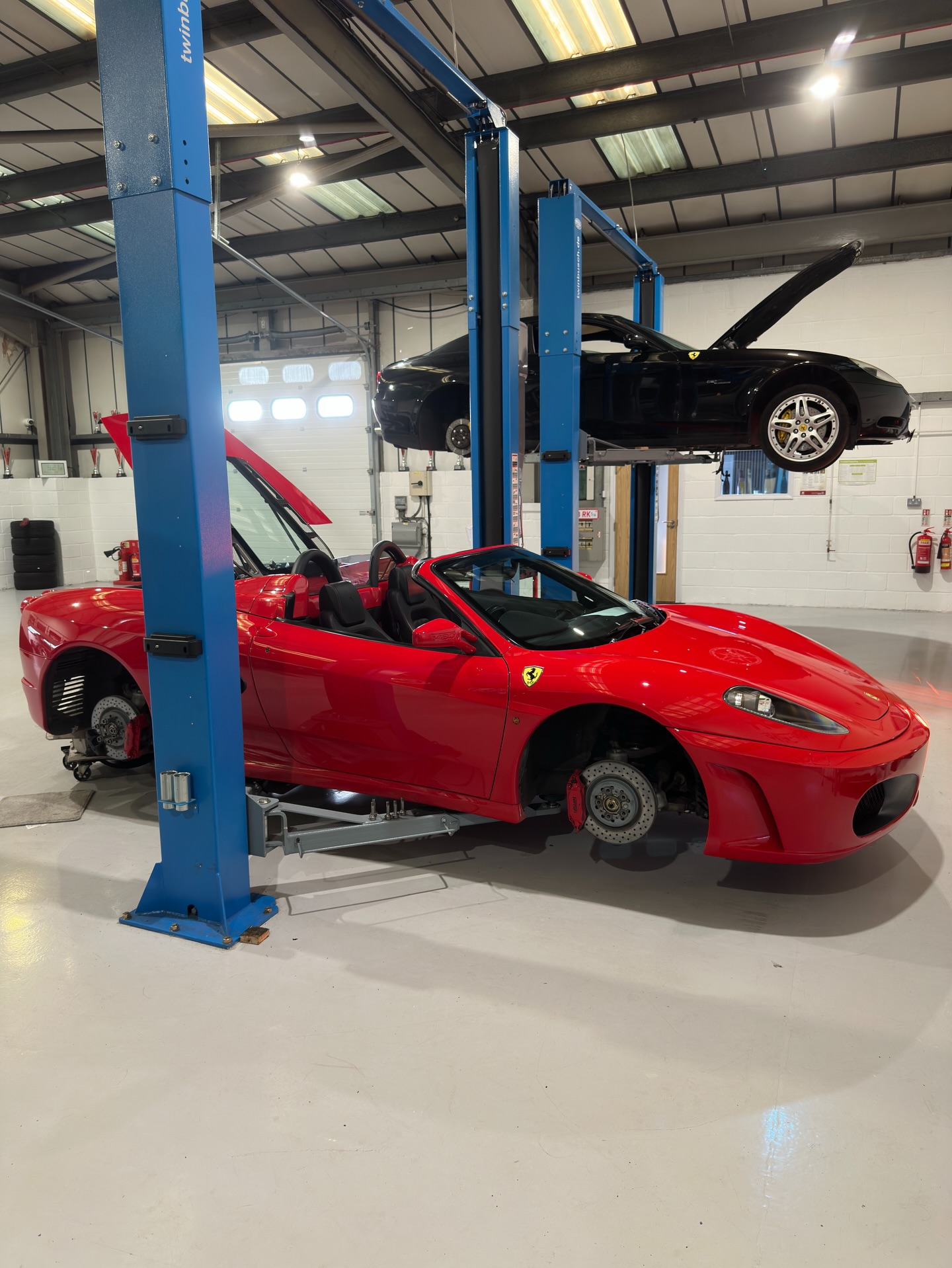 After converting nearly a dozen Murcielagos to manual shift, this week it’s time for some Ferrari’s! Visit our website for more info and cost of these conversions. We can upgrade your Ferraris to limited edition spec too. Scuderia power on your standard 430! 💪🏼 Also available for 458-Speciale and 360- Stradale.
#gated #gatedshifter #ferrari #sbraceengineering #ecutune
📞 020 3940 7515
📧 service@sbraceengineering.com
🌍 www.sbr-eng.co.uk
✅ Dyno Dynamics Dynamometer 4WD dyno facility
✅ Maintenance and tuning for Ferrari, Lamborghini and McLaren
✅ Official Novitec Exhaust System dealers
✅ Official VelocityAP Dealer for the UK