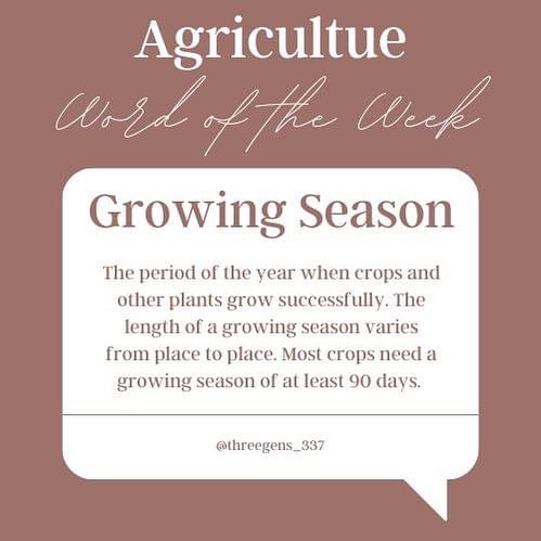 What is a "Growing Season"?
#agriculture #agriculturelife #agricultureworldwide #agricultureworld #agriculturevideo #agriculturebiologique #agriculturevaganza2017 #agricultureurbaine #agricultureaustralia #agricultureplanet #agriculturelandscape #agriculturebio #agricultureglobal #AgricultureEngineering #agriculturecontracting #agriculturecrew #agriculturefighter #agriculturebc #agricultureweek #agriculturebrunei #agriculturestudent #agricultureproduct #agriculturedurable #Agricultureonitaly #agriculturemalaysia #agricultureeducation #agricultureworldwideP
