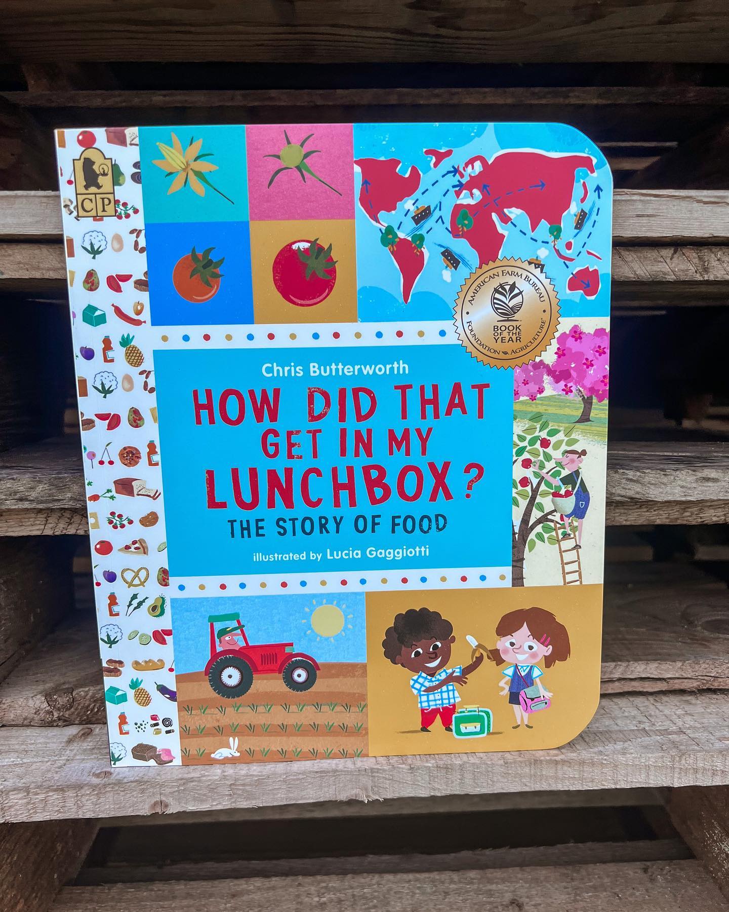 Check out this fun children's book and help your child understand how food gets from the farm to their lunchbox.
Find it on our website at www.threegens.com