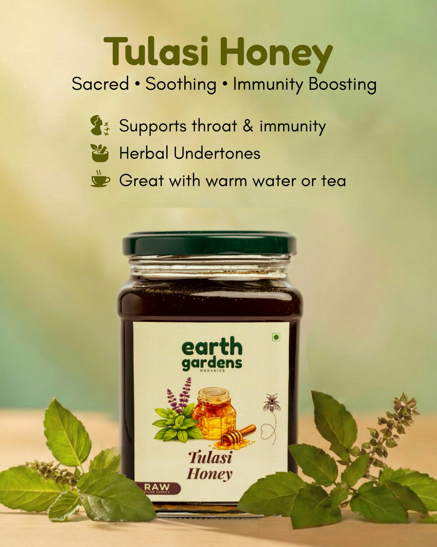 Earth Gardens - Tulasi Honey
Link in bio to order
Honey for Wellbeing, an Ancient Wellness Habit
@earthgardens.in
#earthgardens #honey #wellness #wellbeing #wellnessjourney