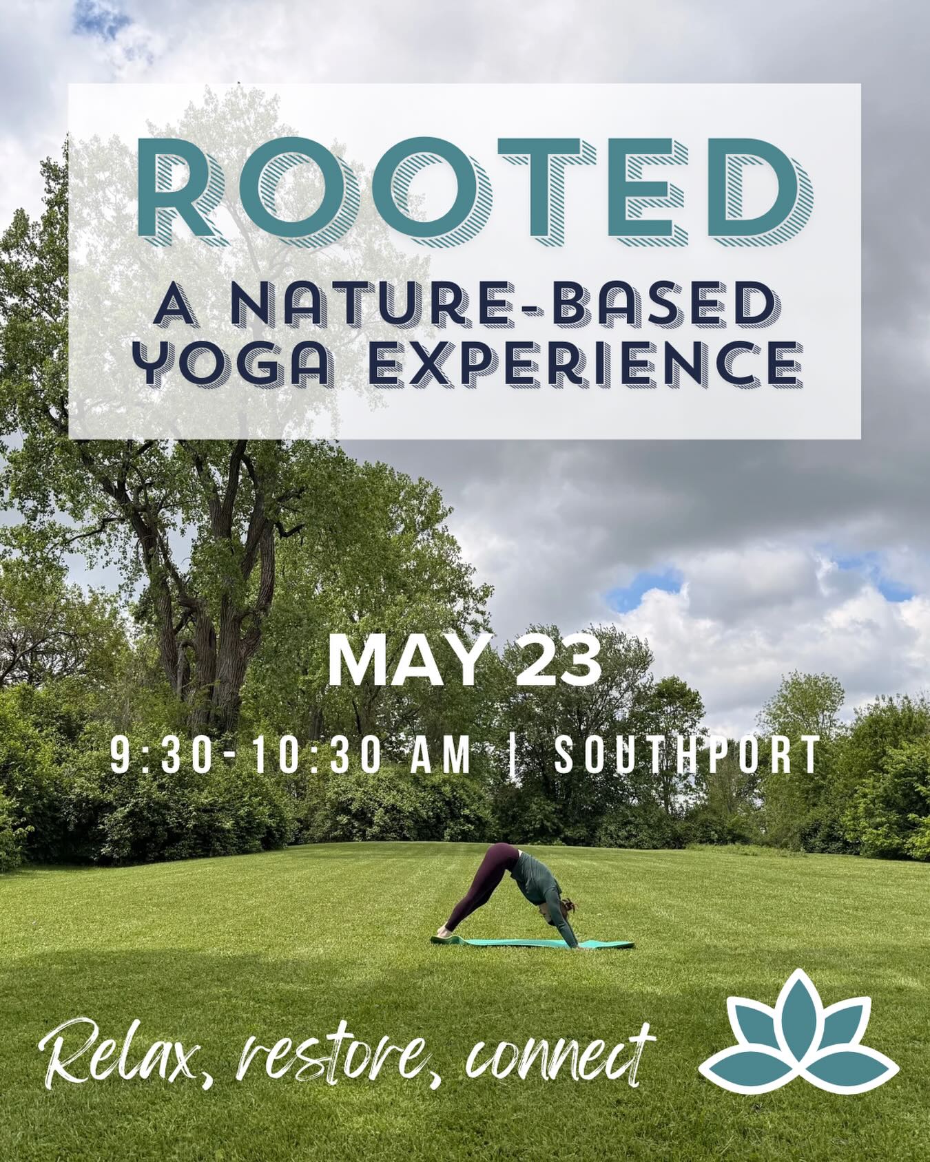 Rooted: A Nature-based Yoga Experience
Saturday, May 23, 2026 | 9:30-10:30 AM
Southport, IN
Investment: $25
Movement is an underrated path to freedom and support. We often get stuck trying to figure all of the things out, but sometimes what we need is to get out of our own heads!
Your body asks to be moved every day - to shift stuck things, to metabolize, to make more space, and to flow.
Movement is deep medicine; so is self-attunement and care. And there is tremendous power in unalone-ing ourselves and choosing intentional movement in like-hearted community.
You are invited to come move your body with us! We’ll move intentionally, allowing gravity and time to work their magic. We’ll sync with nature’s rhythm and create a supportive community with one another.
So if sunshine and fresh air, a soothing of the nervous system, and lots of shared smiles sounds appealing; then this invitation is especially for you - and we can’t wait to see you!
To register, click the link in my bio.
@real.genius.life @harmonic_humanity
Note: some yoga mats will be available, but we recommend bringing your own if you have one.
#RealGeniusLife #Harmonic_Humanity #yoga #nature #natureyoga namaste 317 indy do317 OM naptown mindbodysoul 317yogis