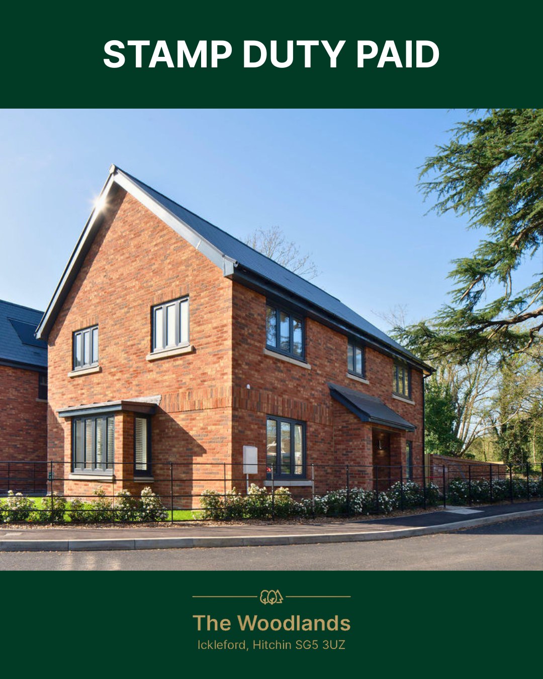 The Dahlia | Plot 1
The Woodlands, Ickleford
Price - £1.1M
A rare opportunity to secure a 5-bedroom detached home in an exclusive village development of just eight properties - with Stamp Duty fully paid, making this an exceptional value purchase.
✨ Key features:
• 5 spacious bedrooms
• Master suite with dressing room & en-suite
• Large kitchen / dining / family space
• Separate study & utility room
• Garage
📍 Set in the sought-after village of Ickleford, close to Hitchin, offering village charm with excellent connectivity to London and Cambridge.
Enjoy local pubs, a village shop, a primary school, and beautiful countryside walks including nearby Hitchin Lavender fields.
To book an appointment, contact Country Properties:
01462 452951
hitchin@country-properties.co.uk
#NewHome #DreamHome #LuxuryHome #NewHomeHertfordshire #NewHomesHertfordshire #NewBuildHome #NewBuildHouse #Hertfordshire