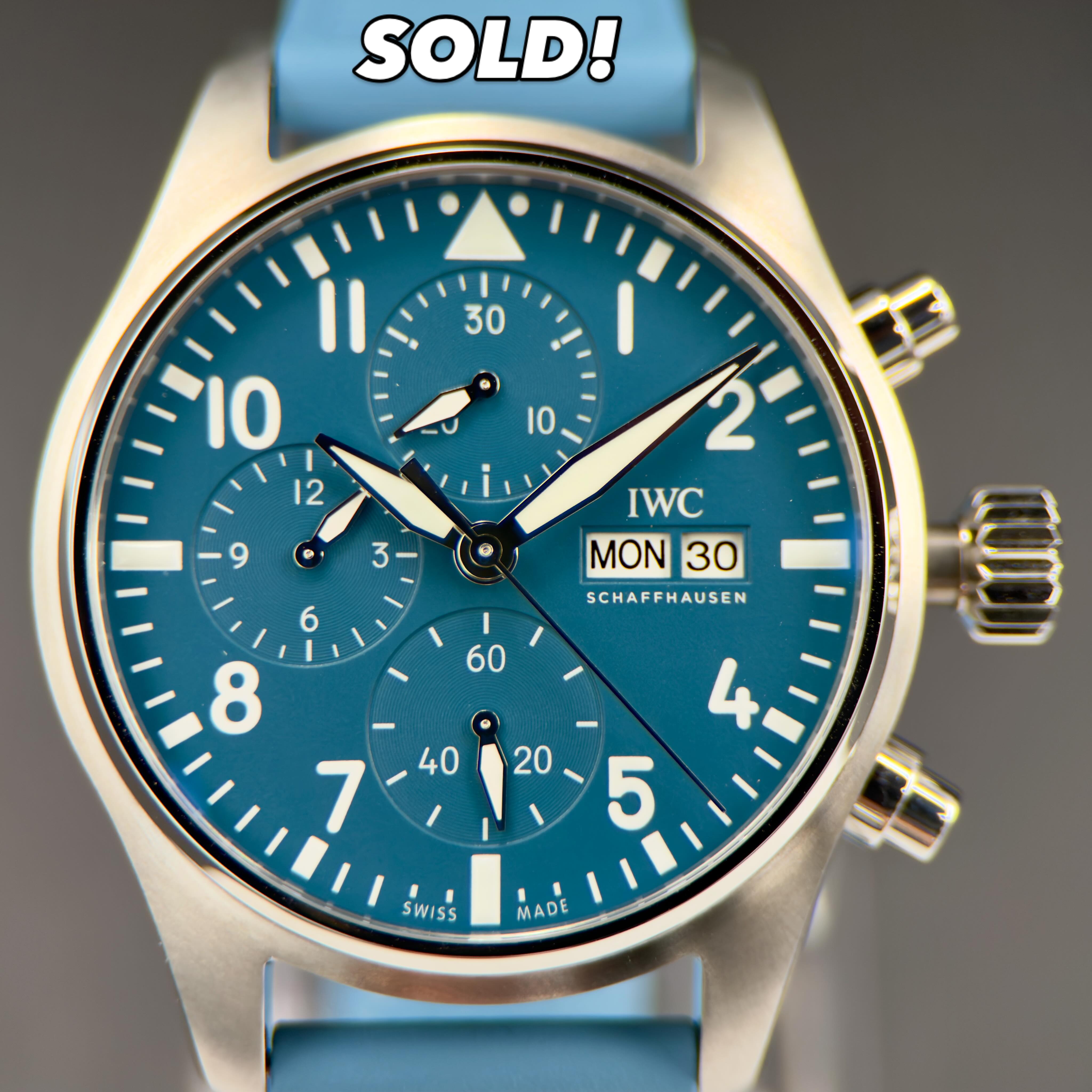 2026 IWC Pilot Chronograph Miramar Pantone Blue L.E.
Ref# IW388117
#iwc #iwcpilot #miramar #pantone