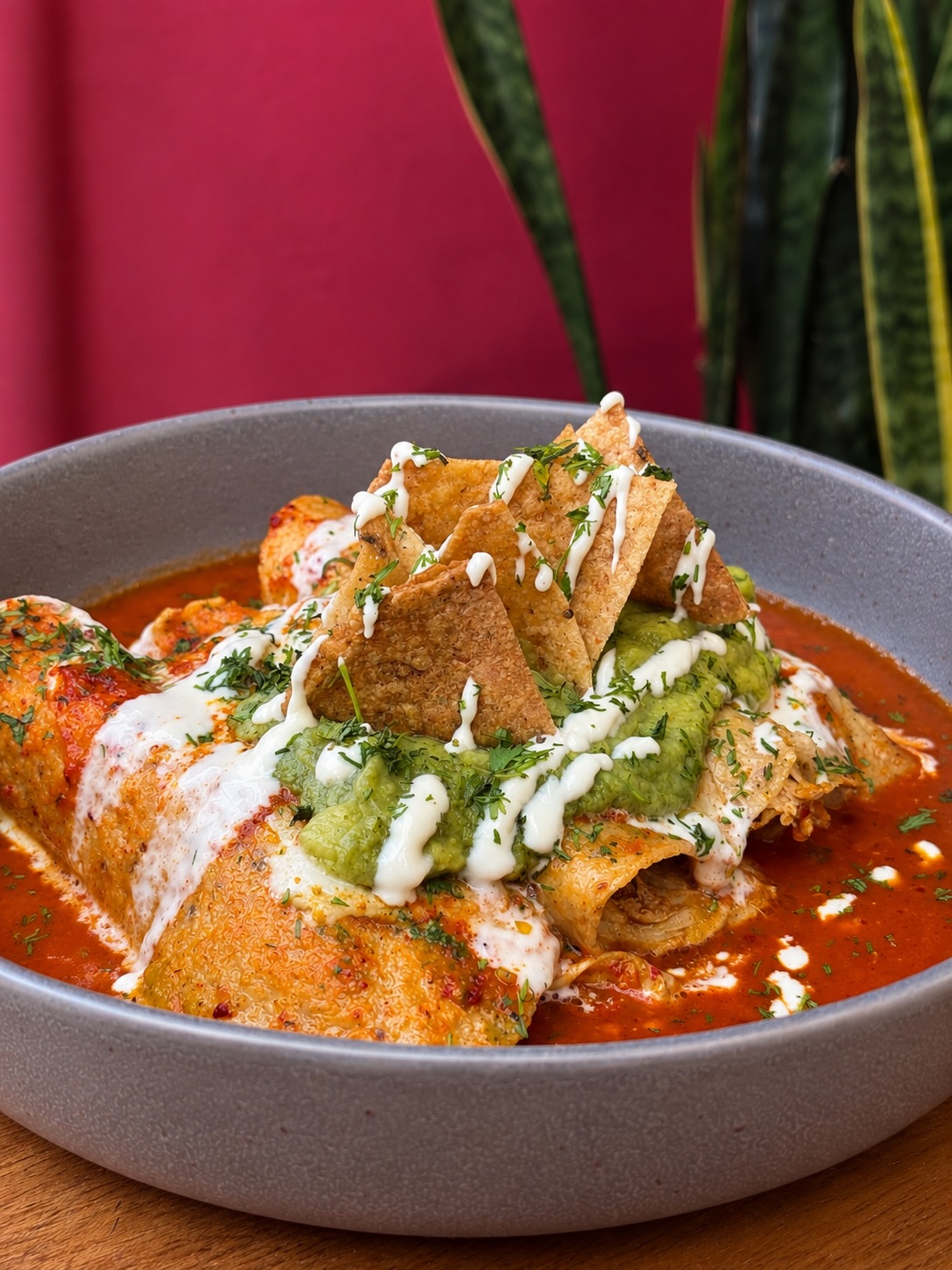 Nuevo emplatado, la misma tradición 🇲🇽❤️
Nuestras enchiladas llegan con una nueva presentación, pero con ese sabor tradicional que tanto nos gusta. 🌶️✨
Tortillas, salsa, crema y mucho sabor en cada bocado.
Tradicionales, deliciosas y bien mexicanas. 🌮🇲🇽
Ven a probarlas en Viva Zapata.