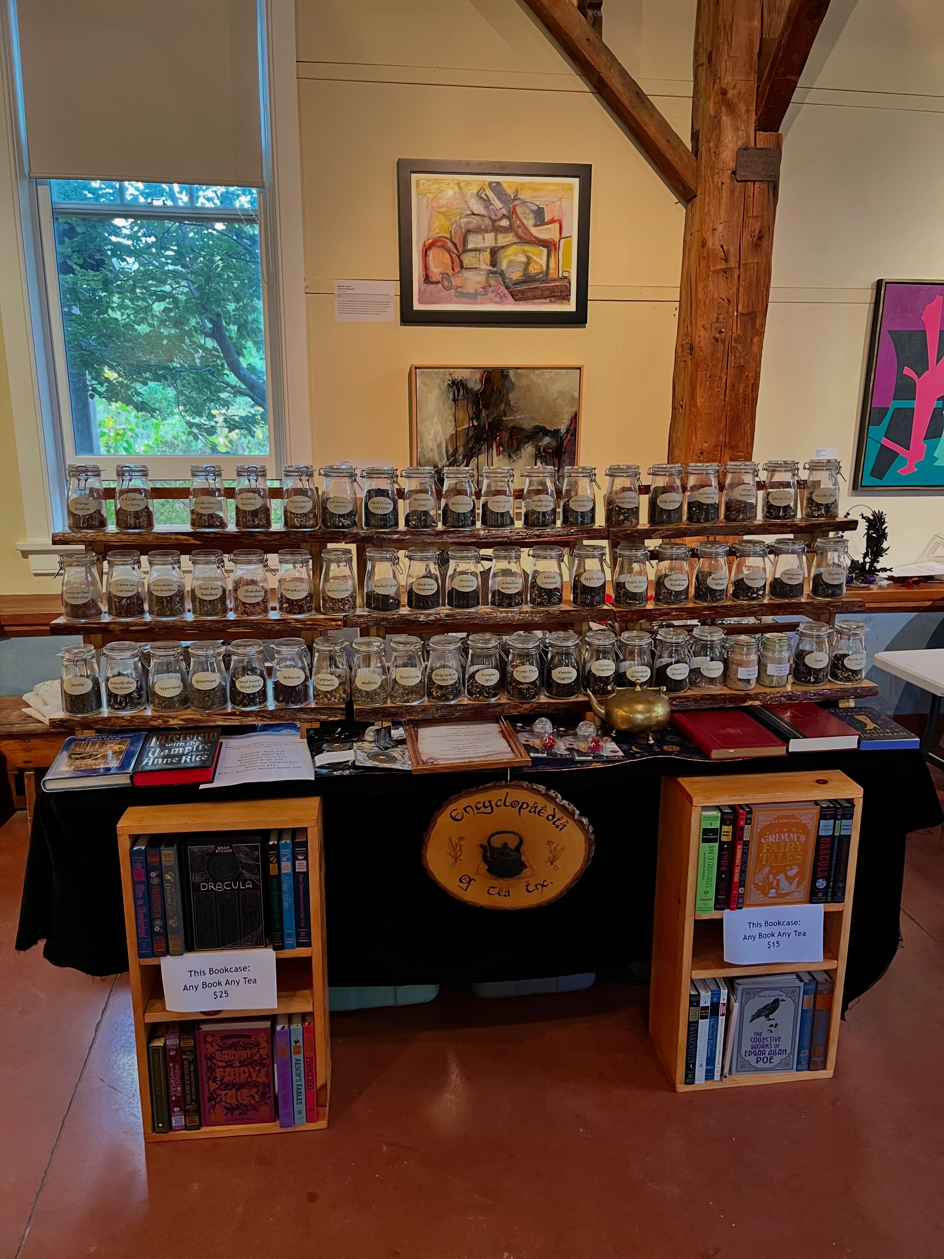 We are here @joshuafarmgallery tonight from 4:30-8:30pm! Come by and see all of the vendors!
