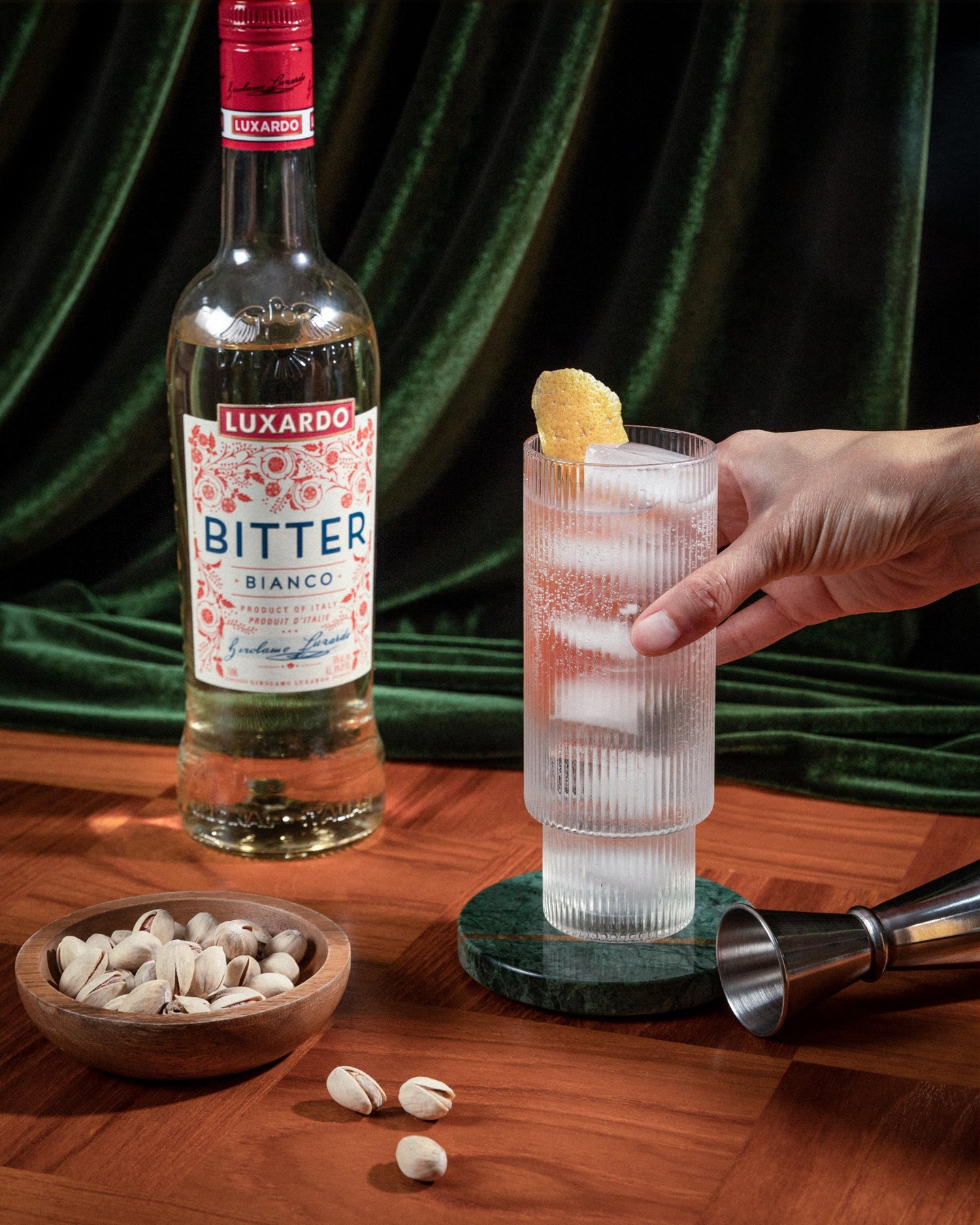 A refreshing twist on a timeless classic. 🍸 Luxardo Bitter Bianco brings a bright, bittersweet edge to the Gin & Tonic, making every sip a little more interesting.